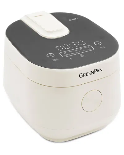 Greenpan Bistro 4 Cup Cream Carb Reducing Rice Cooker In Neutral