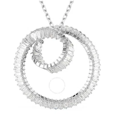 Swarovski Matrix Pendant Necklace, 25.6-29.5 In Metallic