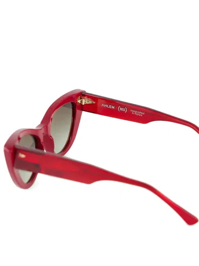 Ahlem X Red Babylon Cat-eye Sunglasses In Red