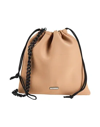 Save My Bag Woman Cross-body Bag Camel Size - Polyamide, Elastane, Peek (polyether - Ether - Ketone) In Sand