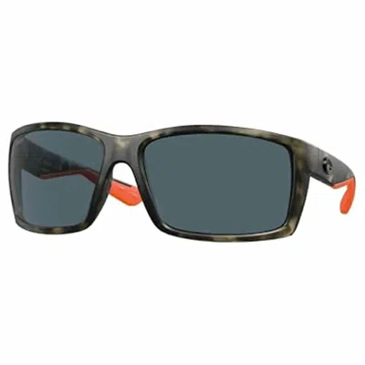 Costa Del Mar Reefton Wetlands Sunglasses In Gray 580p In Multi