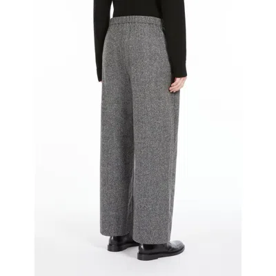 Max Mara Pants In Gray