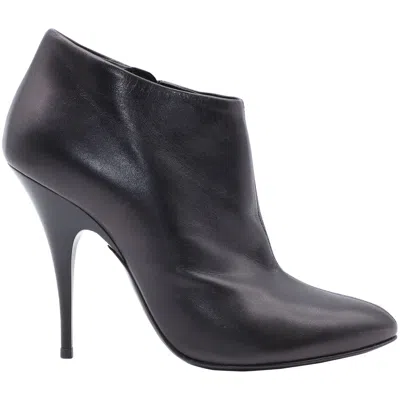 Giuseppe Zanotti Anklebooties In Black Leather In Black