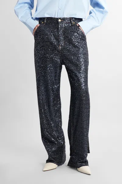 Darkpark Sequin-embellished Jeans In Blue