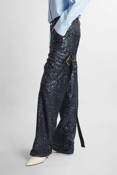 Darkpark Sequin-embellished Jeans In Blue