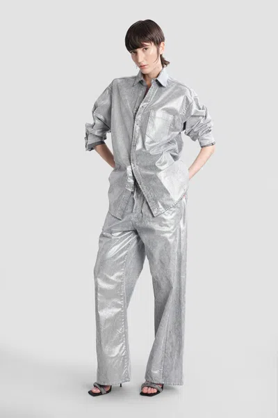 Darkpark Iris Jeans In Grey Denim In Gray