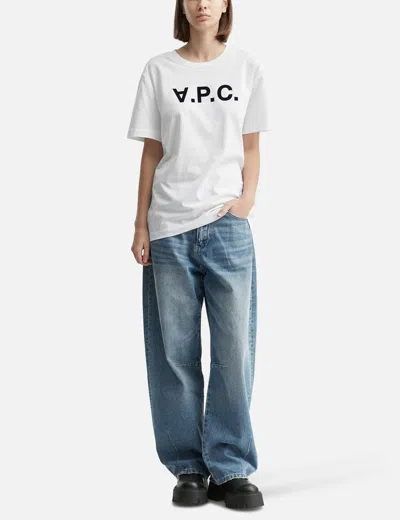 Apc A.p.c. Grand Vpc T-shirt Women In White