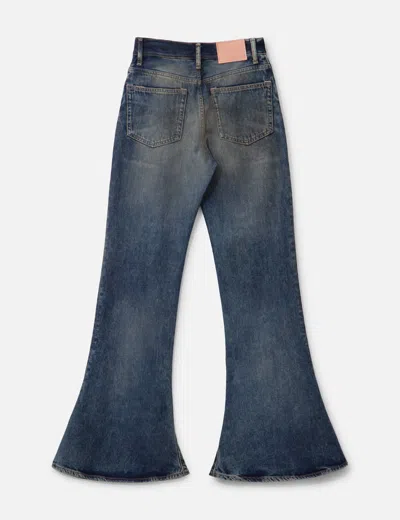 Acne Studios Regular Bootcut Fit Jeans In Blue