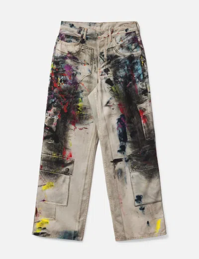 Acne Studios Baggy Fit Jeans - 1981 In Multi