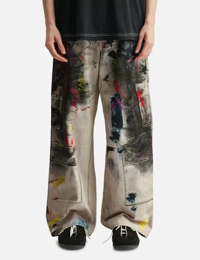 Acne Studios Baggy Fit Jeans - 1981 In Multi