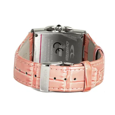 Chronotech Multicolor Leather Women's Watch In Multi