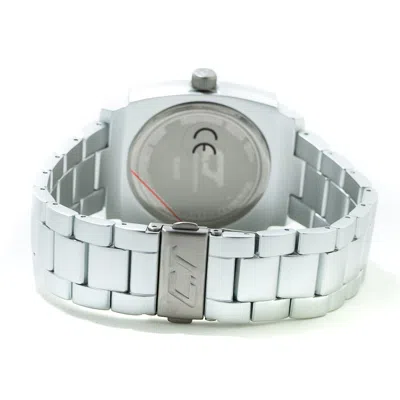 Chronotech Silver Aluminum Men's Watch In Silver