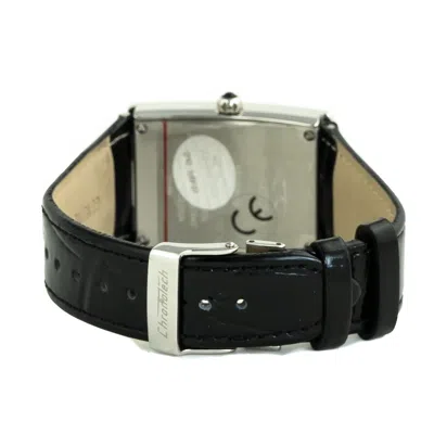 Chronotech Silver Stainless Steel  Watch In Silver