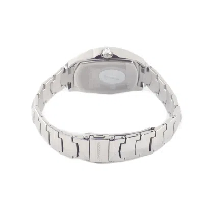 Chronotech Silver Stainless Steel Women's Watch In Silver