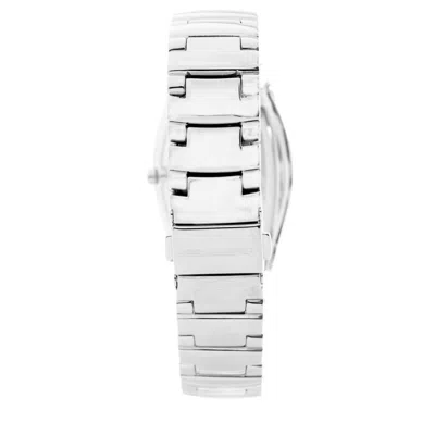 Chronotech Silver Stainless Steel Women's Watch In Silver