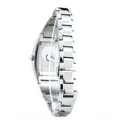 Chronotech Silver Stainless Steel Women's Watch In Silver