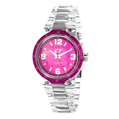 Chronotech Transparent Polycarbonate  Watch In Transparent