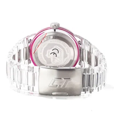 Chronotech Transparent Polycarbonate  Watch In Transparent