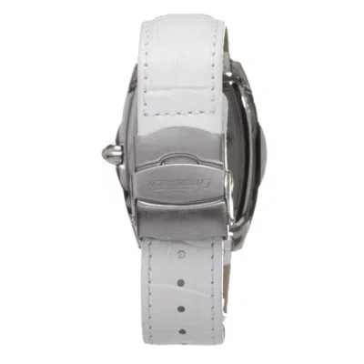 Chronotech White Leather Men's Watch In White