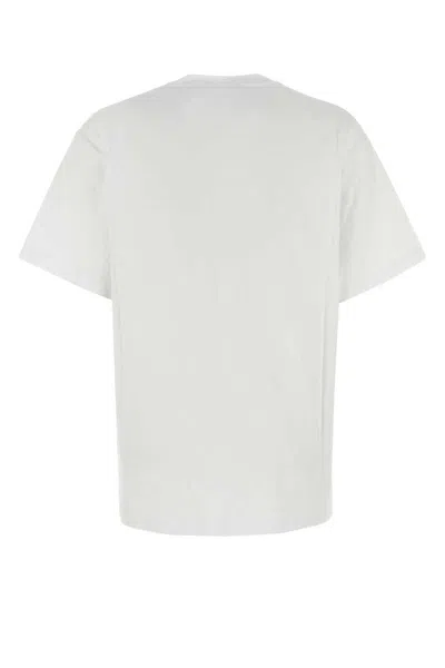 Gucci Women Logo Cotton T-shirt In White