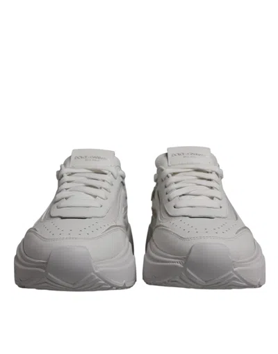 Pre-owned Dolce & Gabbana White Daymaster Low Top Sneakers Men's Shoes ()