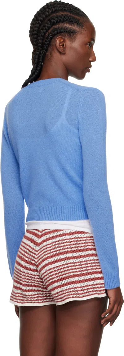 Holzweiler Blue Cashmere Cardigan