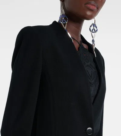 Isabel Marant Olivia Wool-blend Jacket In Black