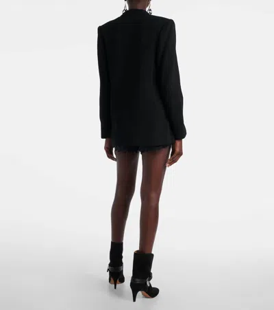 Isabel Marant Olivia Wool-blend Jacket In Black