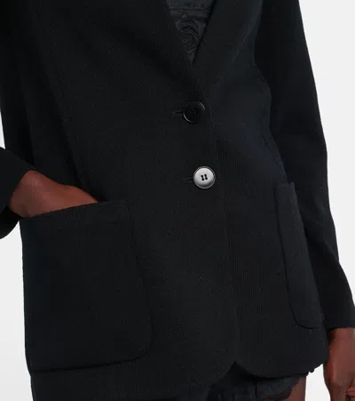 Isabel Marant Olivia Wool-blend Jacket In Black
