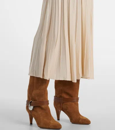 Isabel Marant Ezra Long Skirt In Multi