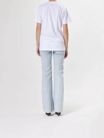 Moschino Couture Woman T-shirt White Size M Cotton