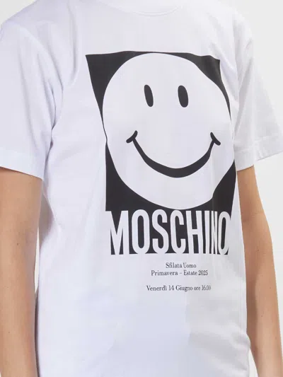 Moschino Couture Woman T-shirt White Size M Cotton