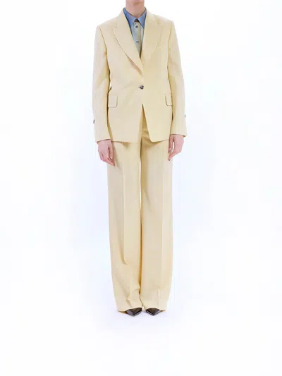 Paul Smith Jacket A Fresh Wool Button In White