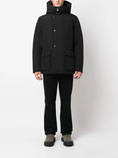 Woolrich Jackets Blacks And Greys In Black