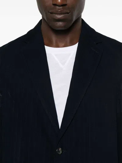 Circolo 1901 Cotton Single Breasted Jacket In Black