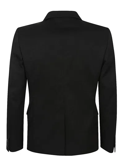 Comme Des Garçons Tailored Single-breasted Jacket Back Vent In Black