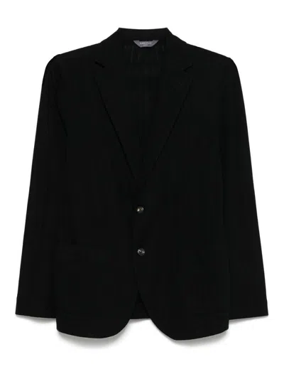 Circolo 1901 Cotton Single Breasted Jacket In Black