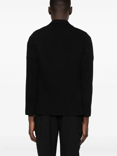 Circolo 1901 Cotton Single Breasted Jacket In Black