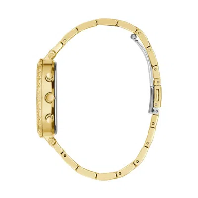 Guess Gold Stainless Steel Women's Watch In Gold
