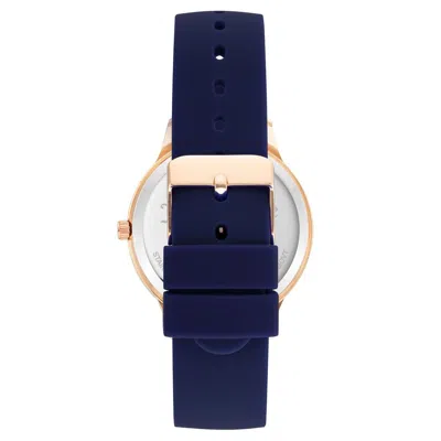 Juicy Couture Blue Synthetic Women's Watch In Blue