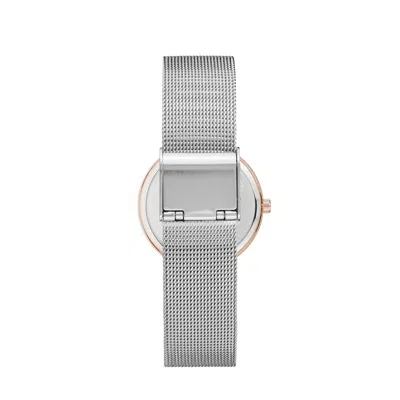Juicy Couture Silver Stainless Steel Women's Watch In Silver