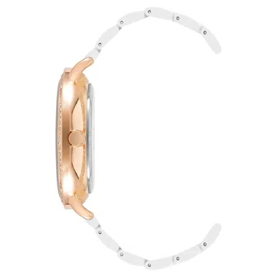 Juicy Couture White Metal Women's Watch In White
