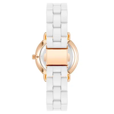 Juicy Couture White Metal Women's Watch In White