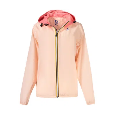 K-way Pink Polyamide Women Women's Jacket In Pink
