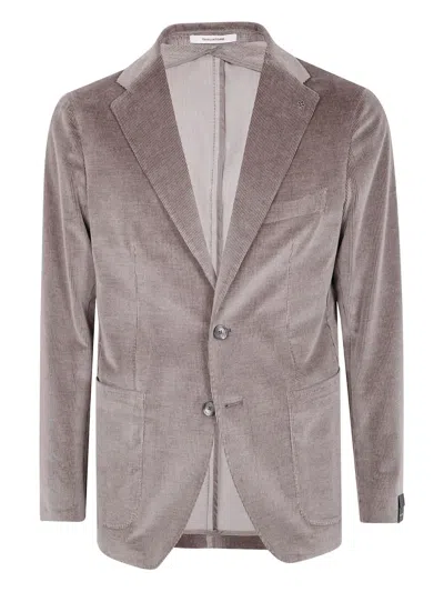 Tagliatore Corduroy Two-button Jacket In Multi