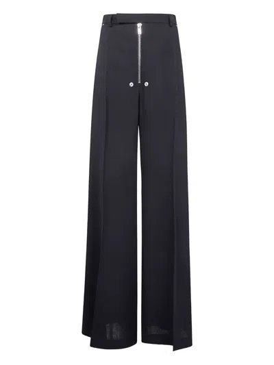 Rick Owens Belas Zip-fastening Wide-leg Trousers In Black