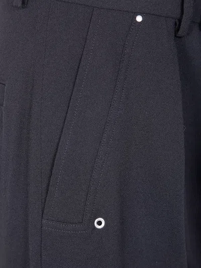 Rick Owens Belas Zip-fastening Wide-leg Trousers In Black