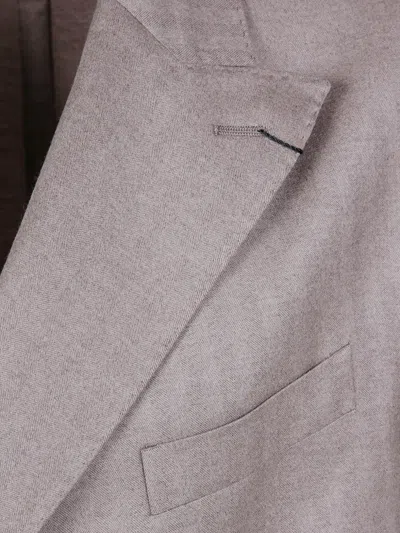 Boglioli Double-breasted Jacket In Gray