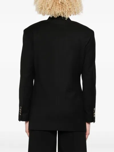 Eraldo Double-breasted Blazer In Black