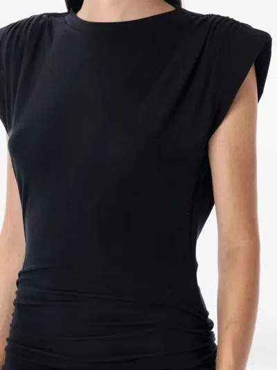 Isabel Marant Étoile Marant Etoile Black Midi Dress In Black